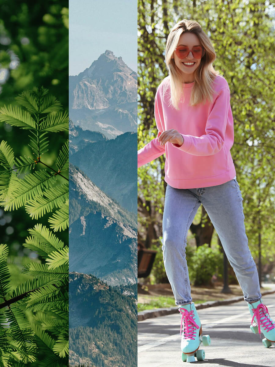 Swatch of Western Health's new brand photography style